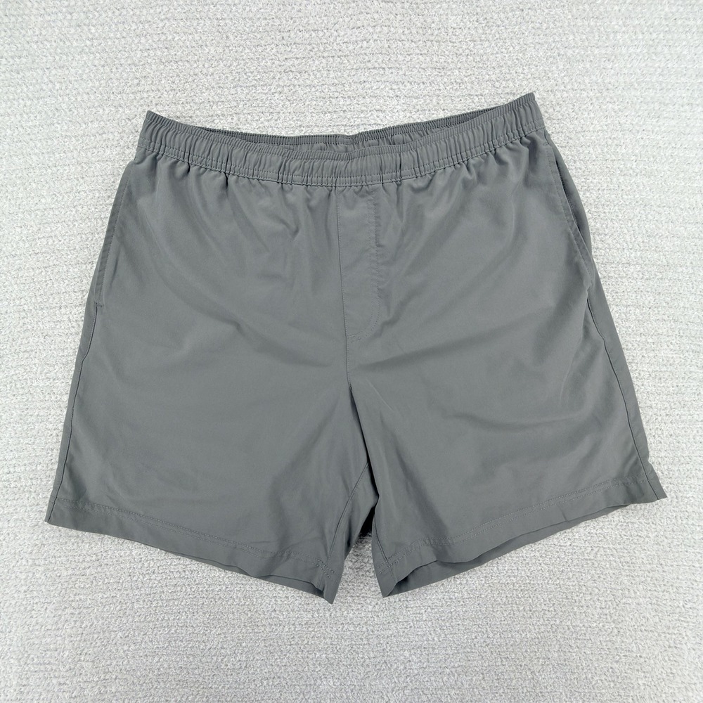 Chubbies Everywear Shorts Mens XXL Gray 7" Inseam Excellent Performance Athletic